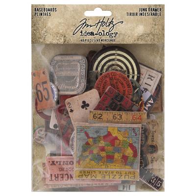 Idea-ology Tim Holtz Die Cuts - Junk Drawer Baseboards